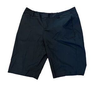 MOSSIMO Black Mid Length Mid Rise Bermuda Short 10